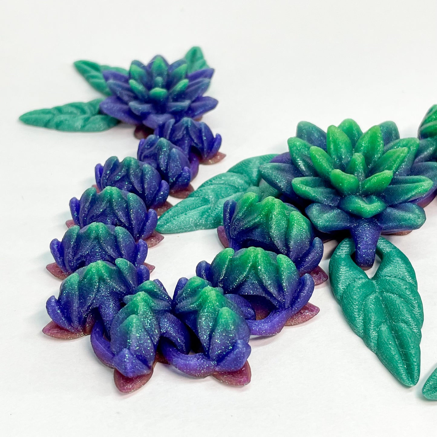 Beautiful Serenity Dragon! - 3D Printed. Premium Colors! Cute and Calming Desk Pet!