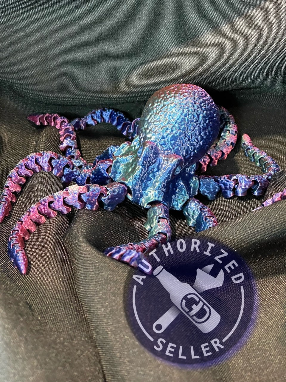 3D Print-to-Order, Articulated Octopus - 22 Premium Colors!