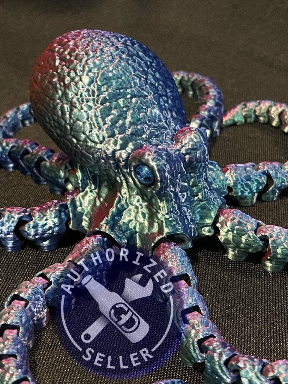 3D Print-to-Order, Articulated Octopus - 22 Premium Colors!