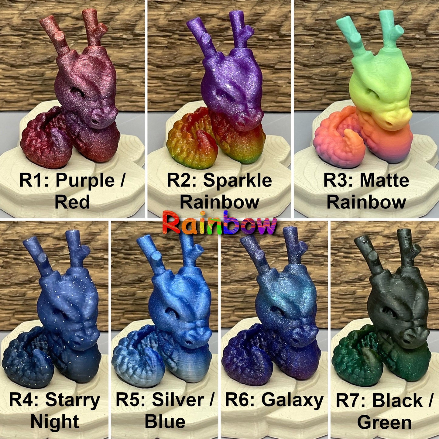 3D Print-to-Order, Articulated Octopus - 22 Premium Colors!