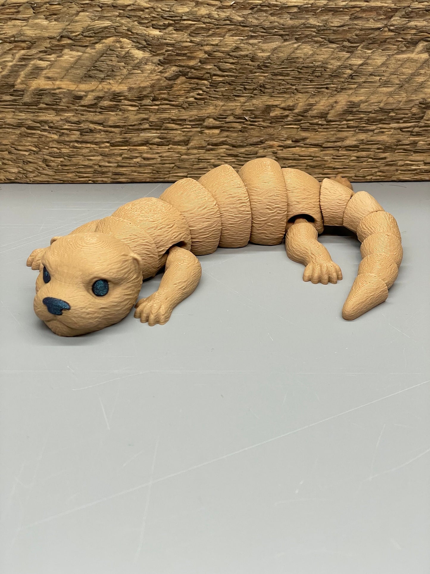 Cute Baby Otter! 3D Printed flexi fidget toy!