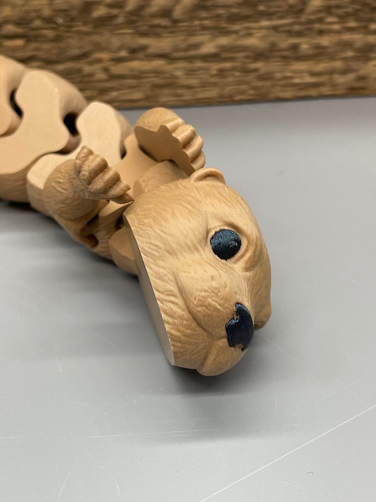 Cute Baby Otter! 3D Printed flexi fidget toy!
