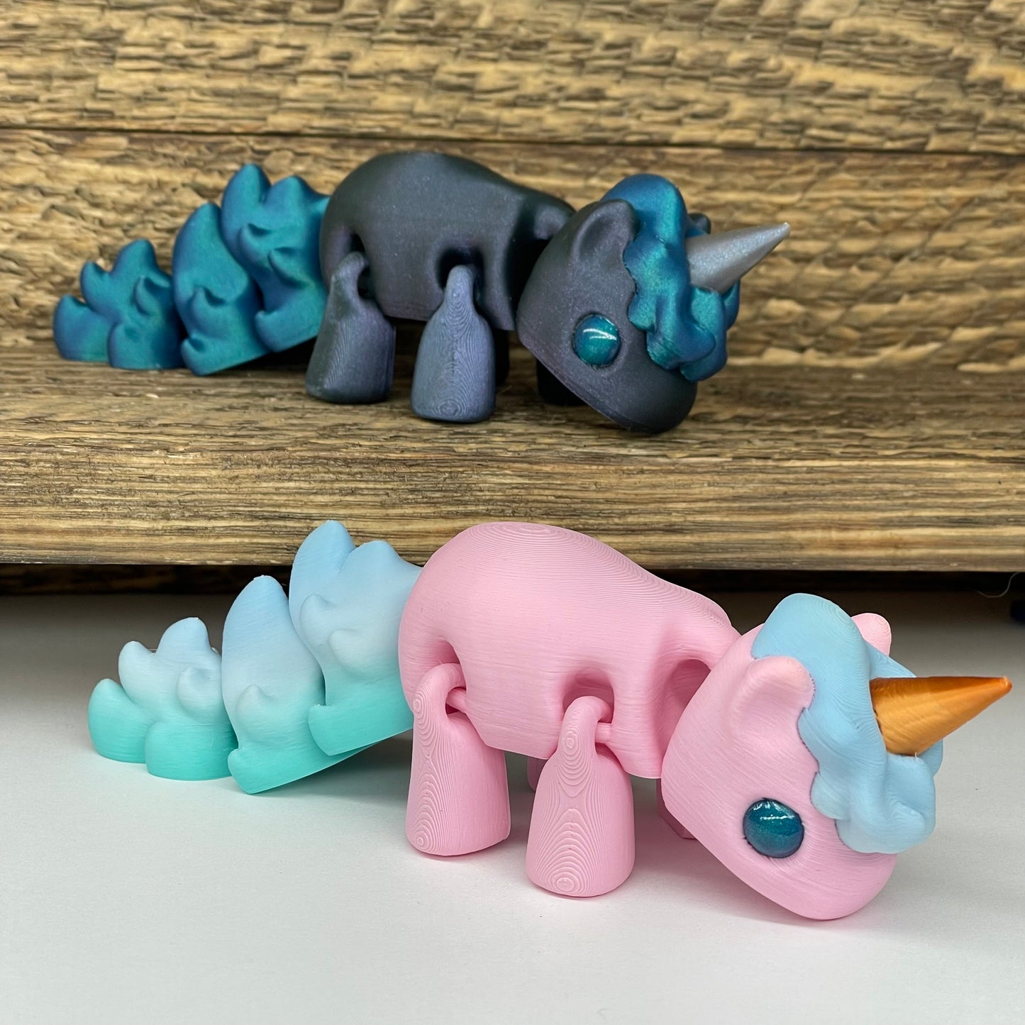 Adorable 3D Printed Articulating Unicorn Fidget!