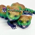 Adorable Baby Ferret! 3D Printed flexi fidget toy! Cute desk pet
