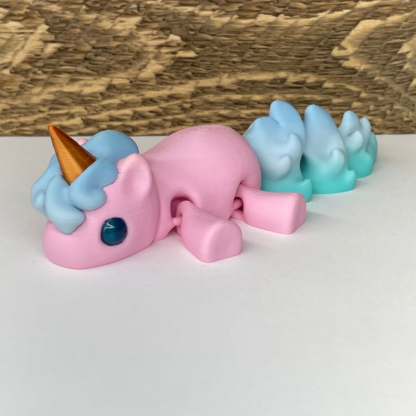 Adorable 3D Printed Articulating Unicorn Fidget!